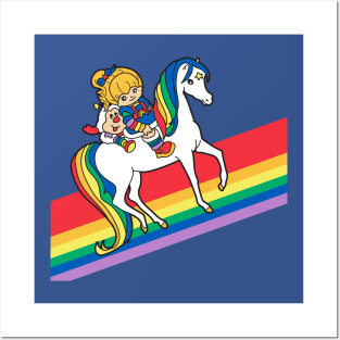 Rainbow Brite and Friends - Retro 80s Cartoon Design Posters and Art